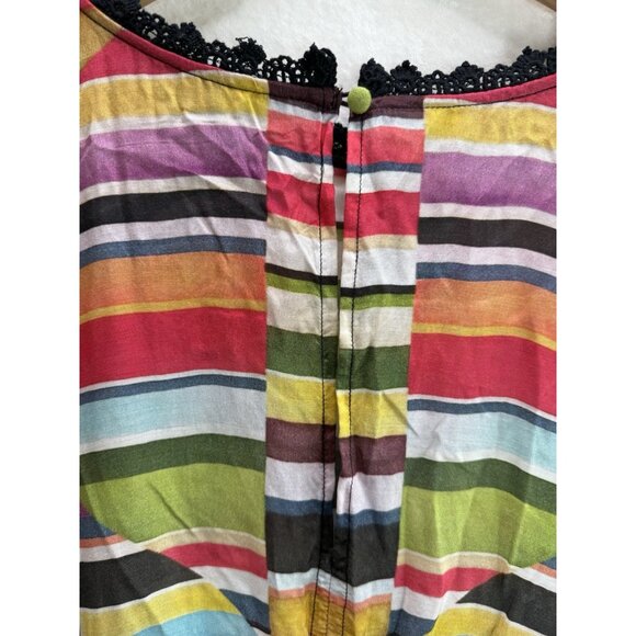 Anthropologie Conditions Apply Kynsa Tunic Top Size Large - Picture 10 of 13